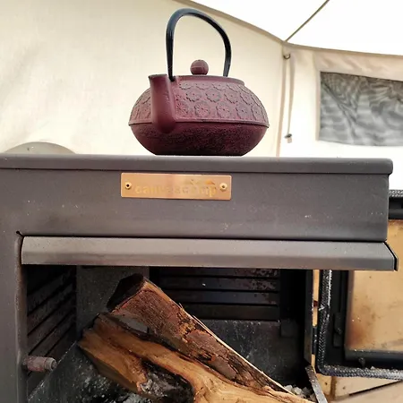 Luxury tent Voedselbos Koperwiek *