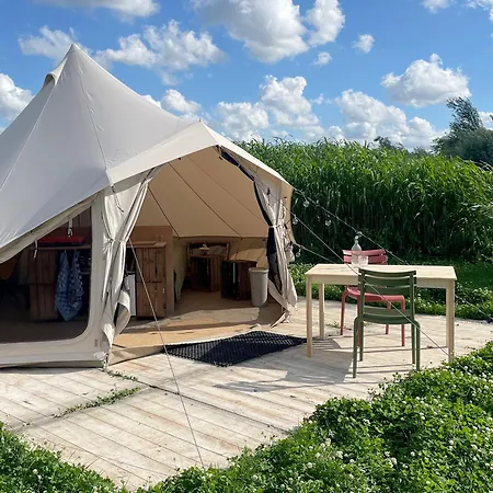 Luxury tent Voedselbos Koperwiek *