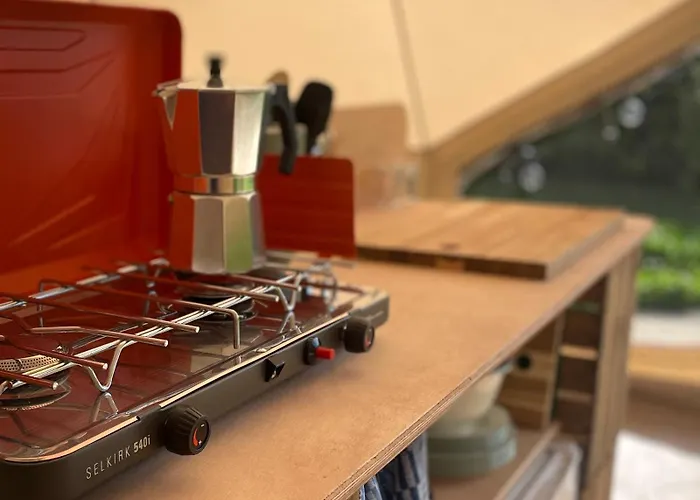 Voedselbos Koperwiek 豪华帐篷